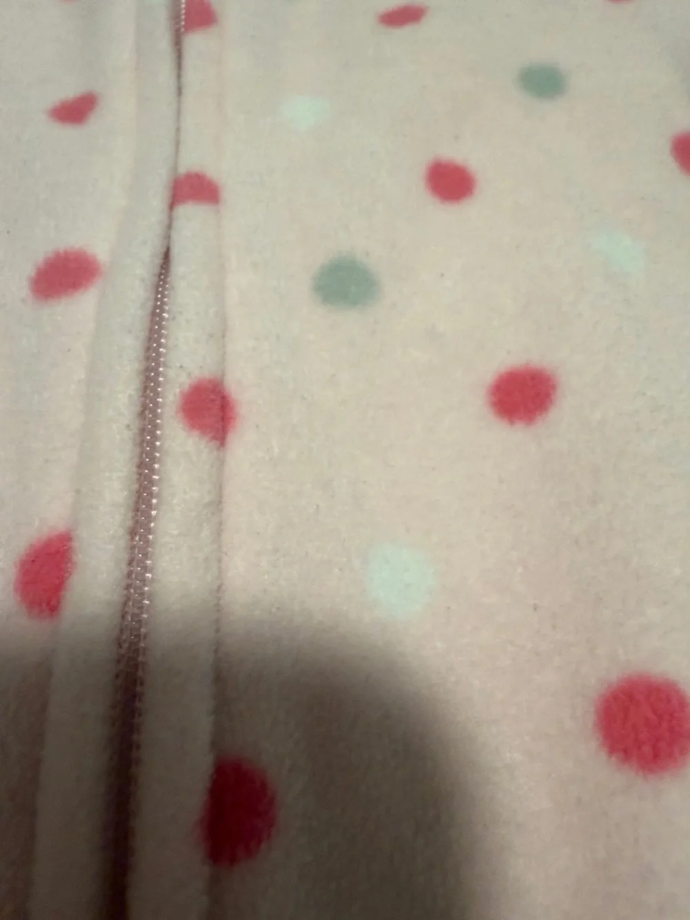 Pink Polka Dot Penguin One-Piece Footed Pajamas 24 months